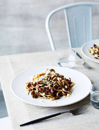 Mushroom bolognese
