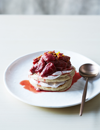 Wholemeal buckwheat pancakes