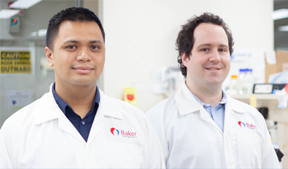 Dr Mitchell Moon and Dr Mark Vidallon
